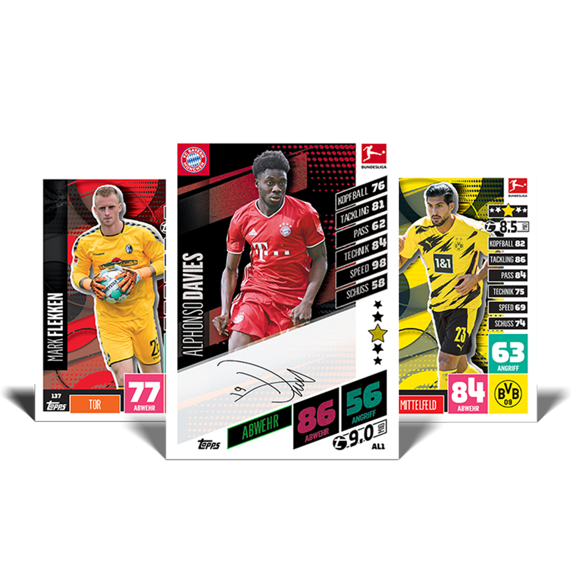 Match Attax Bundesliga 20/21 Packet 50 Packs  / การ์ดฟุตบอลแมตช์แอทแทค บุนเดสลีกา ซองสุ่ม 50 ซอง