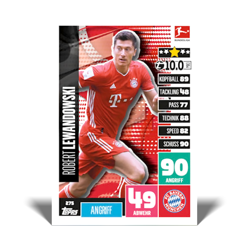 Match Attax Bundesliga 20/21 Packet 50 Packs  / การ์ดฟุตบอลแมตช์แอทแทค บุนเดสลีกา ซองสุ่ม 50 ซอง