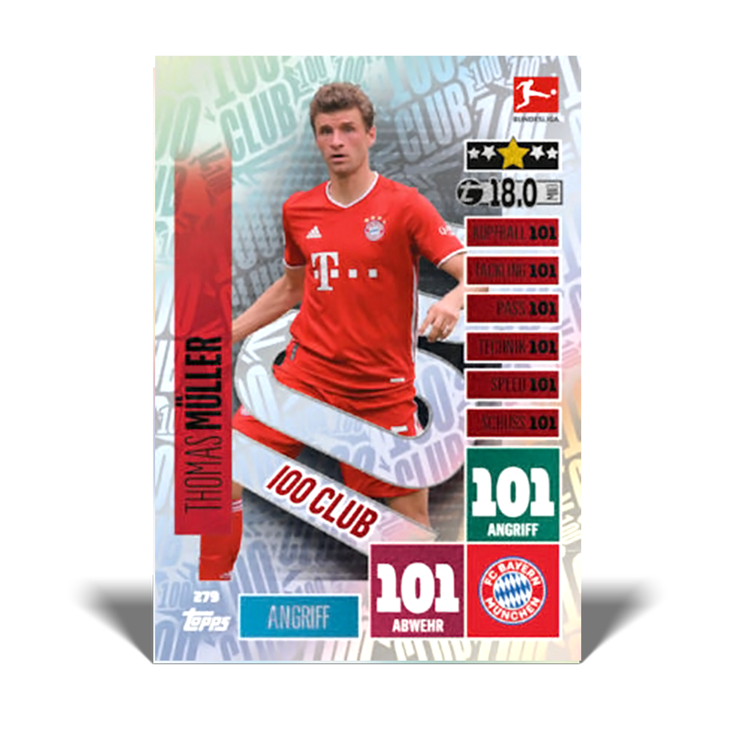 Match Attax Bundesliga 20/21 Packet 50 Packs  / การ์ดฟุตบอลแมตช์แอทแทค บุนเดสลีกา ซองสุ่ม 50 ซอง