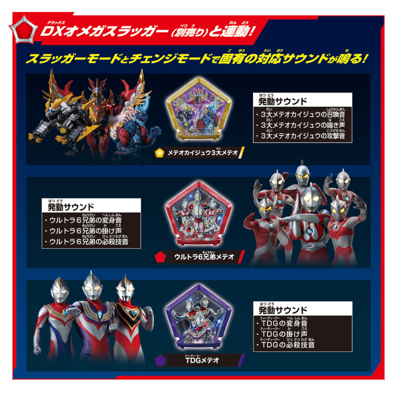 Meteokaiju Series EX DX Gamedon & Special Ultra Meteo Set (Ultraman Omega) / มีทีโอมอนสเตอร์ซีรีย์ EX DX กาเมดอน และ ชุดอุลตร้ามีทีโอรุ่นพิเศษ