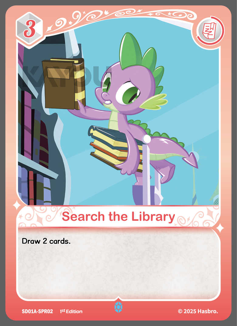 My Little Ponny Trading Card Game - Starter Box - Friendships Begin Eng. Ver. Kayou Twilight Sparkle/  มายลิตเติ้ลโพนี่ การ์ดเกม สตาร์ทเตอร์ (คายู)