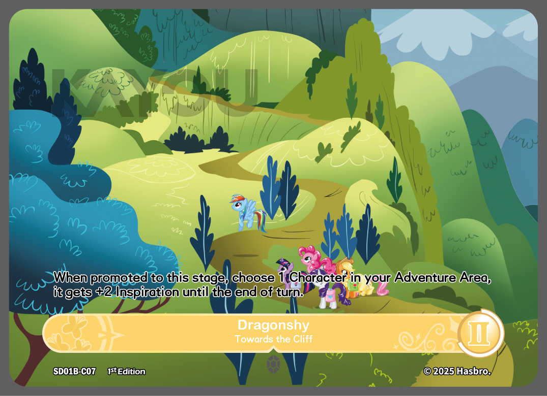 My Little Ponny Trading Card Game - Starter Box - Friendships Begin Eng. Ver. Kayou Fluttershy/  มายลิตเติ้ลโพนี่ การ์ดเกม สตาร์ทเตอร์ (คายู)