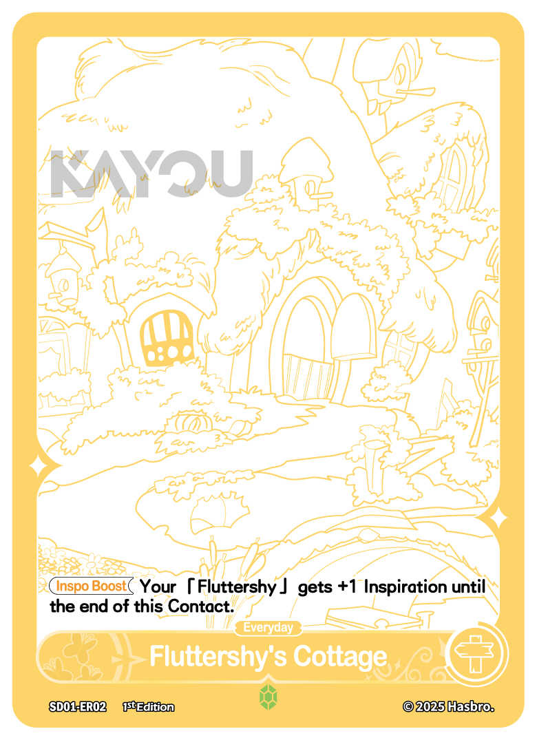 My Little Ponny Trading Card Game - Starter Box - Friendships Begin Eng. Ver. Kayou Fluttershy/  มายลิตเติ้ลโพนี่ การ์ดเกม สตาร์ทเตอร์ (คายู)
