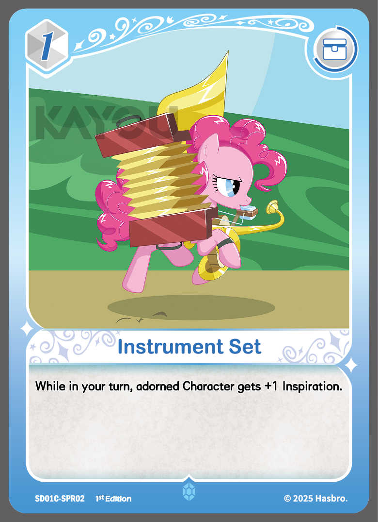 My Little Ponny Trading Card Game - Starter Box - Friendships Begin Eng. Ver. Kayou Pinkie Pie/  มายลิตเติ้ลโพนี่ การ์ดเกม สตาร์ทเตอร์ (คายู)