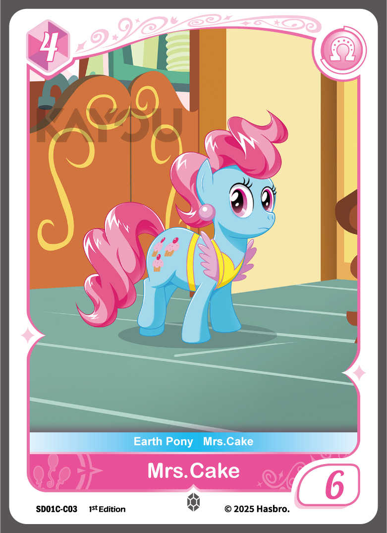 My Little Ponny Trading Card Game - Starter Box - Friendships Begin Eng. Ver. Kayou Pinkie Pie/  มายลิตเติ้ลโพนี่ การ์ดเกม สตาร์ทเตอร์ (คายู)