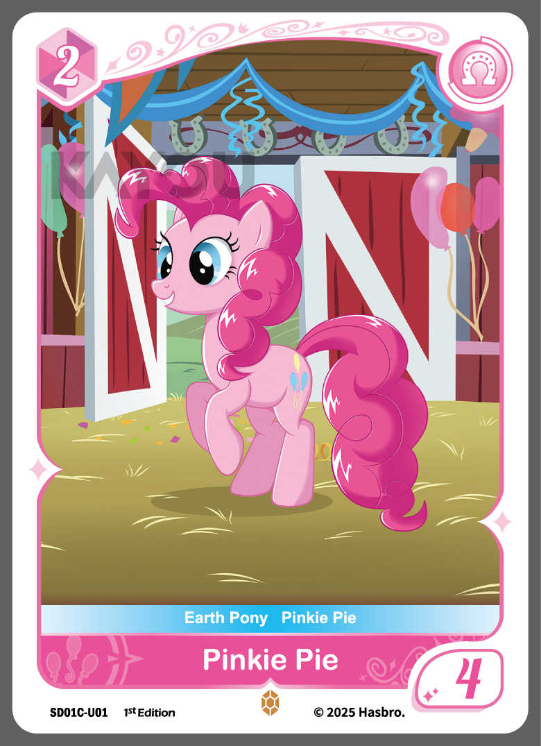 My Little Ponny Trading Card Game - Starter Box - Friendships Begin Eng. Ver. Kayou Pinkie Pie/  มายลิตเติ้ลโพนี่ การ์ดเกม สตาร์ทเตอร์ (คายู)