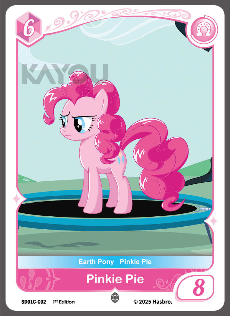 My Little Ponny Trading Card Game - Starter Box - Friendships Begin Eng. Ver. Kayou Pinkie Pie/  มายลิตเติ้ลโพนี่ การ์ดเกม สตาร์ทเตอร์ (คายู)