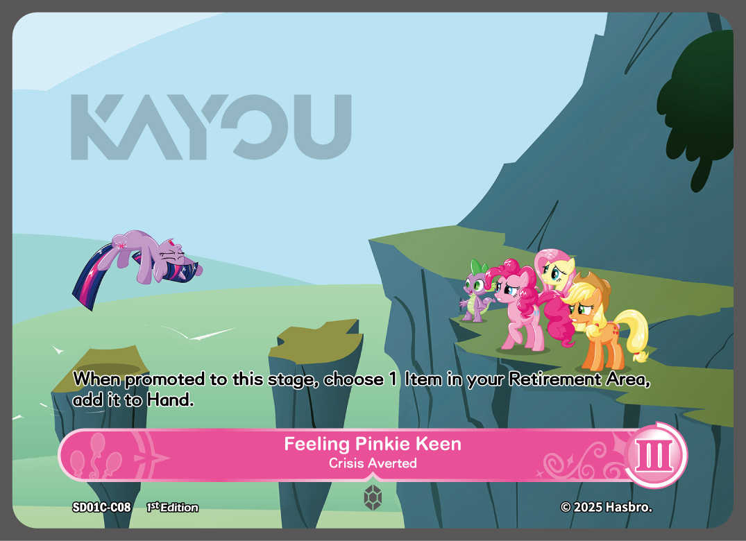 My Little Ponny Trading Card Game - Starter Box - Friendships Begin Eng. Ver. Kayou Pinkie Pie/  มายลิตเติ้ลโพนี่ การ์ดเกม สตาร์ทเตอร์ (คายู)
