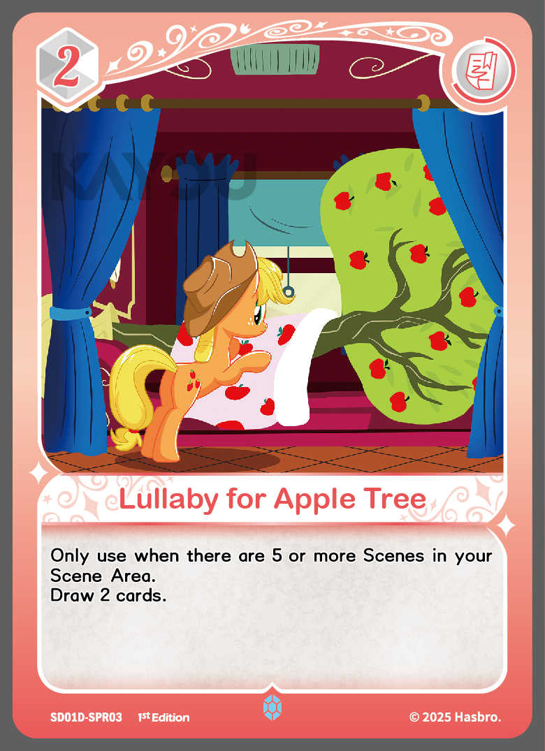 My Little Ponny Trading Card Game - Starter Box - Friendships Begin Eng. Ver. Kayou Apple Jack/  มายลิตเติ้ลโพนี่ การ์ดเกม สตาร์ทเตอร์ (คายู)