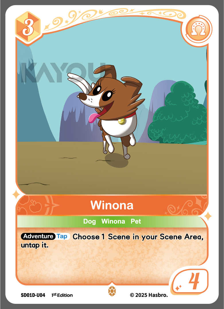 My Little Ponny Trading Card Game - Starter Box - Friendships Begin Eng. Ver. Kayou Apple Jack/  มายลิตเติ้ลโพนี่ การ์ดเกม สตาร์ทเตอร์ (คายู)