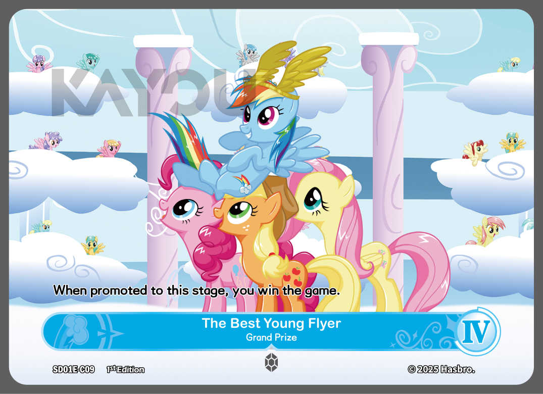 My Little Ponny Trading Card Game - Starter Box - Friendships Begin Eng. Ver. Kayou Rainbow Dash/  มายลิตเติ้ลโพนี่ การ์ดเกม สตาร์ทเตอร์ (คายู)