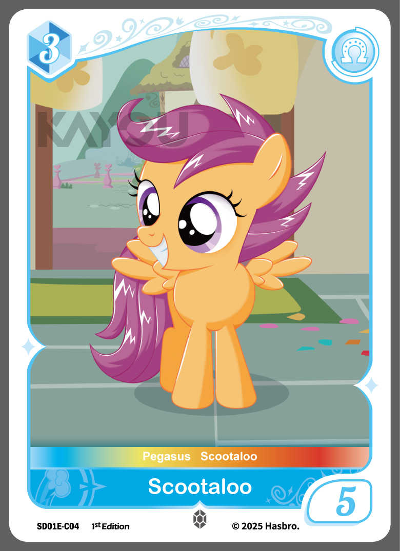 My Little Ponny Trading Card Game - Starter Box - Friendships Begin Eng. Ver. Kayou Rainbow Dash/  มายลิตเติ้ลโพนี่ การ์ดเกม สตาร์ทเตอร์ (คายู)