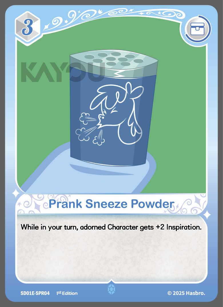 My Little Ponny Trading Card Game - Starter Box - Friendships Begin Eng. Ver. Kayou Rainbow Dash/  มายลิตเติ้ลโพนี่ การ์ดเกม สตาร์ทเตอร์ (คายู)