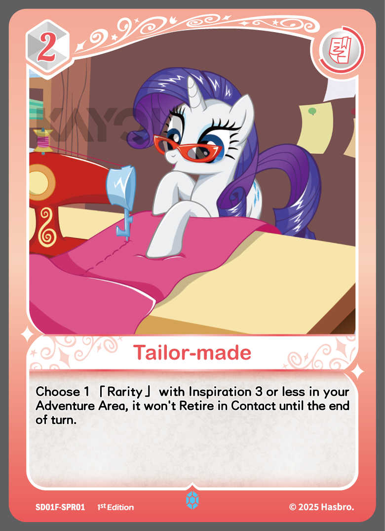 My Little Ponny Trading Card Game - Starter Box - Friendships Begin Eng. Ver. Kayou Rarity/  มายลิตเติ้ลโพนี่ การ์ดเกม สตาร์ทเตอร์ (คายู)