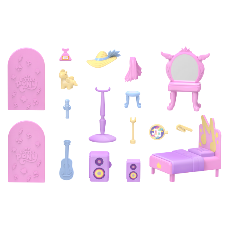 My Little Pony -Mane Melody Salon Playset with 8 MLP Theme Songs! / ชุดเพลย์เซ็ต มายลิตเติ้ลโพนี่ เมน เมโลดี้ ซาลอน มีเสียง 8 เสียง
