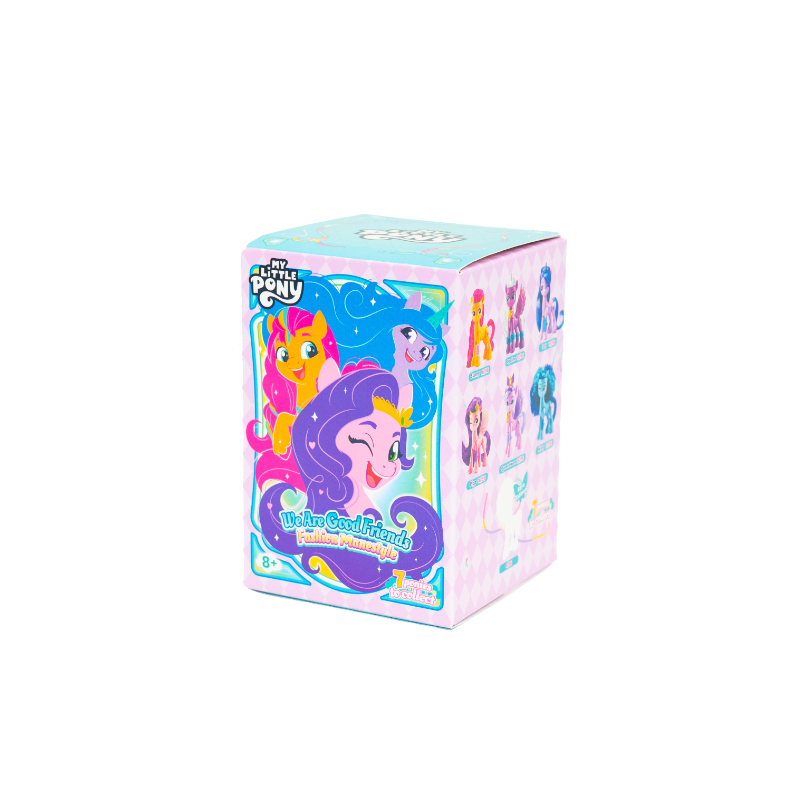 My Little Pony - We Are Good Friends Fashion Manestyle 8 cm Figure (กล่องสุ่ม) / มายลิตเติ้ลโพนี่ ฟิกเกอร์ วีอาร์กู๊ดเฟรนด์ แฟชั่นเมนสไตล์ (กล่องสุ่ม)