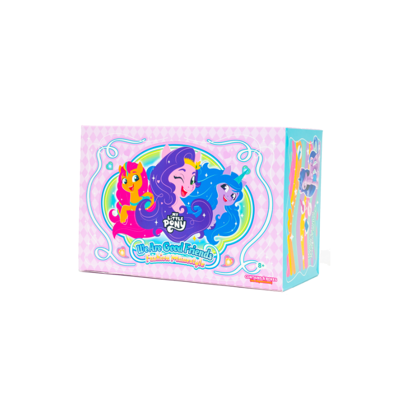 My Little Pony - We Are Good Friends Fashion Manestyle 8 cm Figure (กล่องสุ่ม) / มายลิตเติ้ลโพนี่ ฟิกเกอร์ วีอาร์กู๊ดเฟรนด์ แฟชั่นเมนสไตล์ (กล่องสุ่ม)