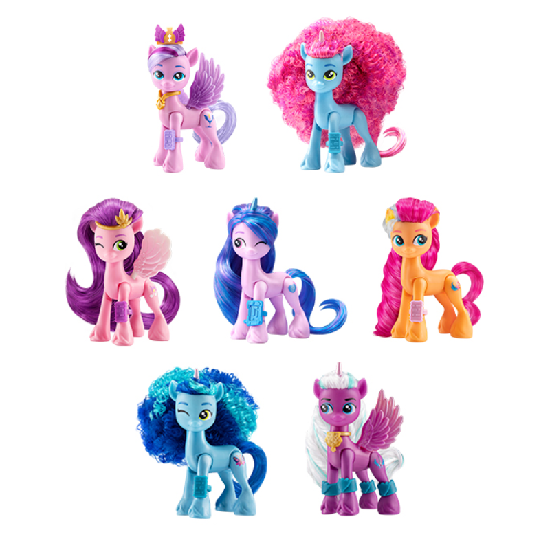 My Little Pony - We Are Good Friends Fashion Manestyle 8 cm Figure (กล่องสุ่ม) / มายลิตเติ้ลโพนี่ ฟิกเกอร์ วีอาร์กู๊ดเฟรนด์ แฟชั่นเมนสไตล์ (กล่องสุ่ม)
