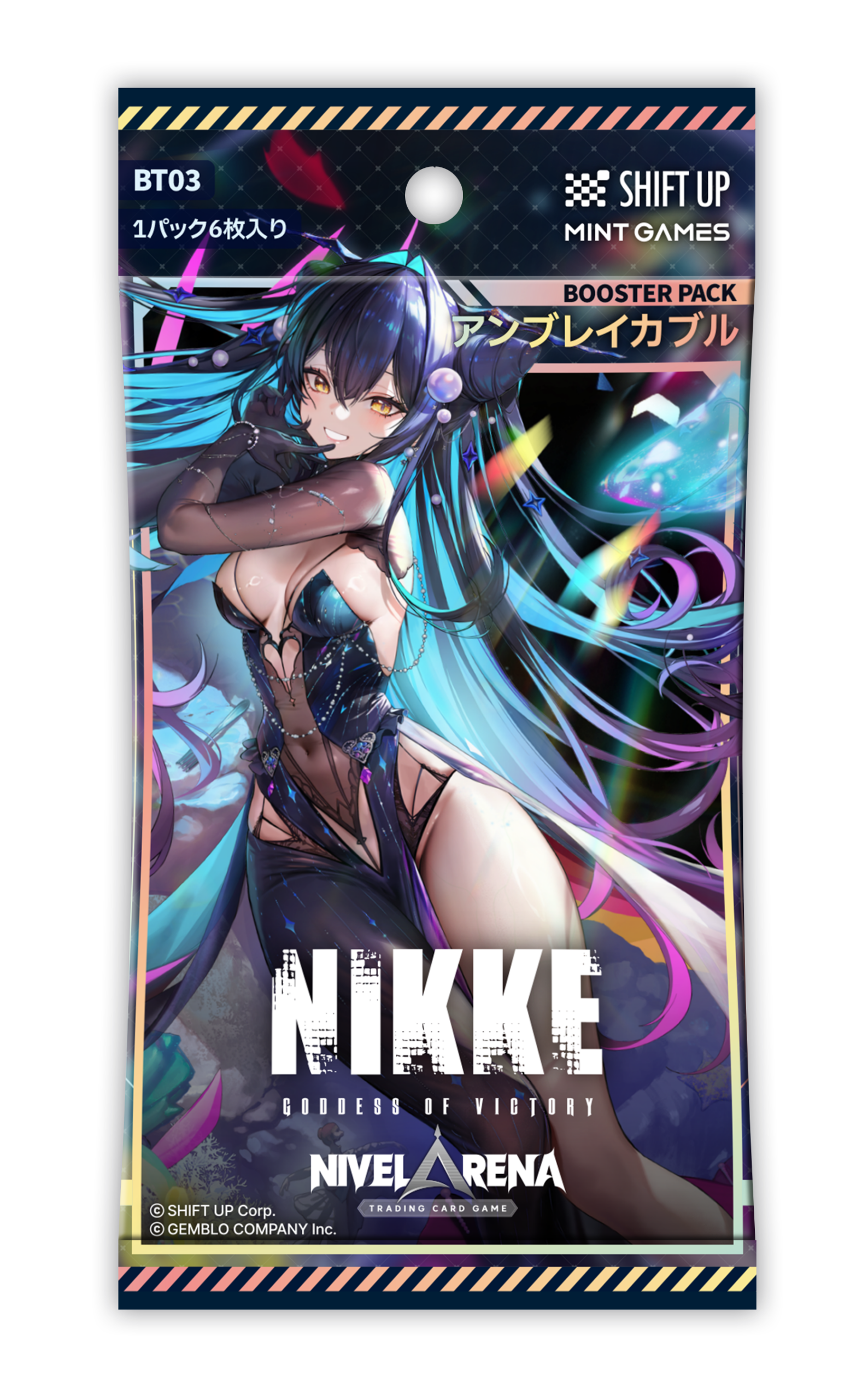 [Goddess of Victory: Nikke] NivelArena Booster Pack BT03 [Unbreakable] ชุดการ์ดเสริม NivelArena BT03 [Unbreakable]
