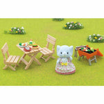 Sylvanian BBQ Picnic Set -Elephant Girl/ ซิลวาเนียน แฟมิลี่ ชุดบาร์บีคิวปิคนิคและเด็กหญิงช้าง