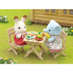 Sylvanian BBQ Picnic Set -Elephant Girl/ ซิลวาเนียน แฟมิลี่ ชุดบาร์บีคิวปิคนิคและเด็กหญิงช้าง