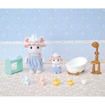 Sylvanian Families Bath Time Bubble Siblings / ซิลวาเนียน แฟมิลี่  พีน้องอาบน้ำบับเบิ้ล