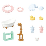 Sylvanian Families Bath Time Bubble Siblings / ซิลวาเนียน แฟมิลี่  พีน้องอาบน้ำบับเบิ้ล