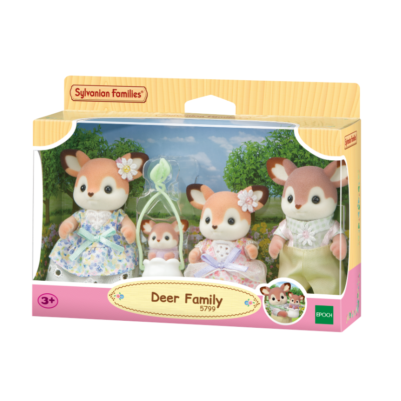 Sylvanian Families Deer Family / ซิลวาเนียน แฟมิลี่ ครอบครัวกวาง