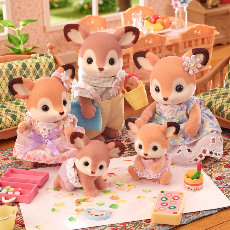 Sylvanian Families Deer Twins / ซิลวาเนียน แฟมิลี่ ฝาแฝดกวาง