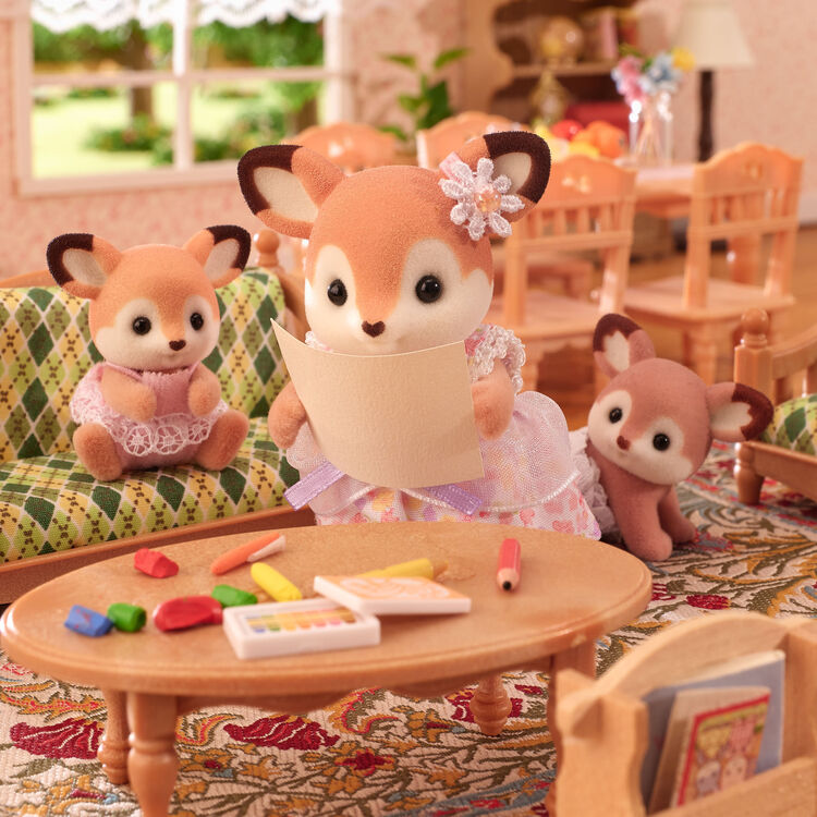 Sylvanian Families Deer Twins / ซิลวาเนียน แฟมิลี่ ฝาแฝดกวาง