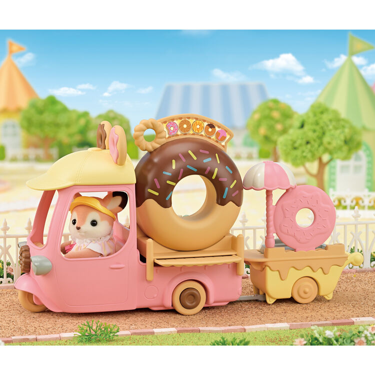 Sylvanian Families Dip Dip Donuts Wagon / ซิลวาเนียน แฟมิลี่ รถขายโดนัท