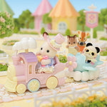 Sylvanian Families Amusement Park Ride Set -Plane & Train- / ซิลวาเนียน ชุดเครื่องเล่นในสวนสนุก -เครื่องบินและรถไฟ