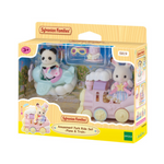 Sylvanian Families Amusement Park Ride Set -Plane & Train- / ซิลวาเนียน ชุดเครื่องเล่นในสวนสนุก -เครื่องบินและรถไฟ