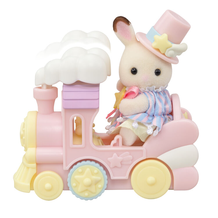 Sylvanian Families Amusement Park Ride Set -Plane & Train- / ซิลวาเนียน ชุดเครื่องเล่นในสวนสนุก -เครื่องบินและรถไฟ