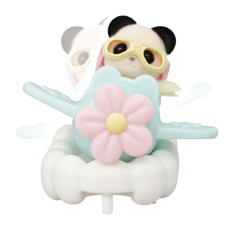 Sylvanian Families Amusement Park Ride Set -Plane & Train- / ซิลวาเนียน ชุดเครื่องเล่นในสวนสนุก -เครื่องบินและรถไฟ