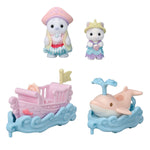 Sylvanian Families Amusement Park Ride Set -Ride the Waves- / ซิลวาเนียน ชุดเครื่องเล่นในสวนสนุก -โต้คลื่น
