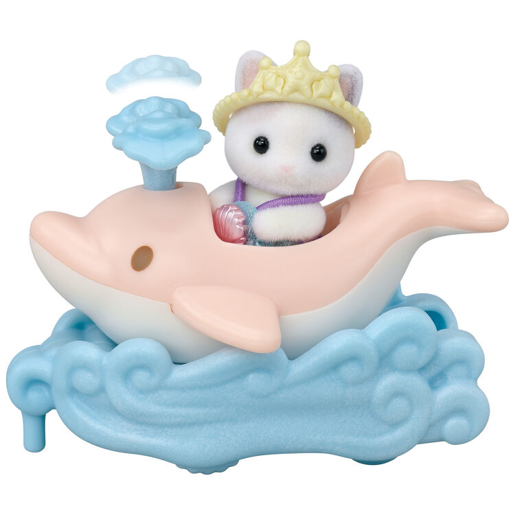 Sylvanian Families Amusement Park Ride Set -Ride the Waves- / ซิลวาเนียน ชุดเครื่องเล่นในสวนสนุก -โต้คลื่น