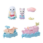 Sylvanian Families Amusement Park Ride Set -Ride the Waves- / ซิลวาเนียน ชุดเครื่องเล่นในสวนสนุก -โต้คลื่น