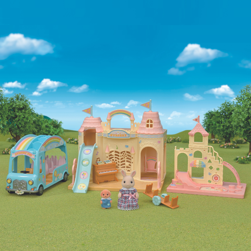 Sylvanian Families Baby Castle Nursery Gift Set / ซิลวาเนียน แฟมิลี่ ปราสาทเนอร์สเซอรี่ กิ๊ฟเซ็ท