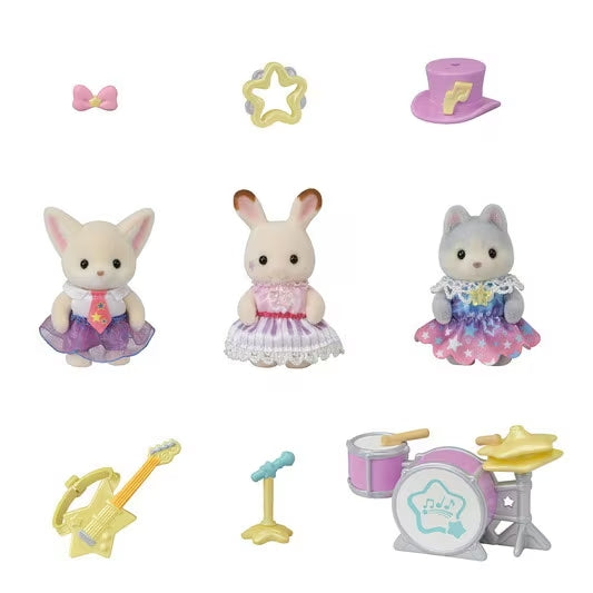 Sylvanian Families Baby Starry Concert Set / ซิลวาเนียน แฟมิลี่ เบบี้ สตาร์รี คอนเสิร์ต เซ็ต