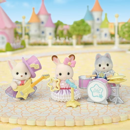 Sylvanian Families Baby Starry Concert Set / ซิลวาเนียน แฟมิลี่ เบบี้ สตาร์รี คอนเสิร์ต เซ็ต