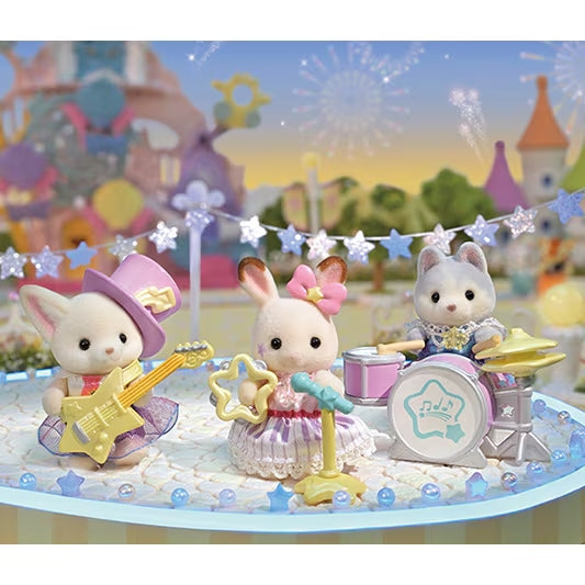 Sylvanian Families Baby Starry Concert Set / ซิลวาเนียน แฟมิลี่ เบบี้ สตาร์รี คอนเสิร์ต เซ็ต
