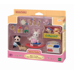 Sylvanian Families Baby's Toy Box -Snow Rabbit & Panda Babies- / ซิลวาเนียน แฟมิลี่ ชุดกล่องของเล่นพร้อมตุ๊กตาเบบี้สโนว์แรบบิทและแพนด้า