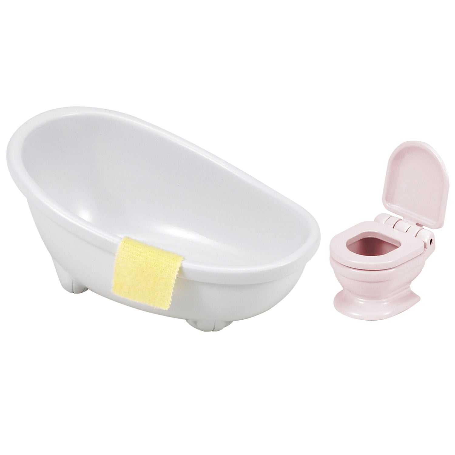 Sylvanian Families Bath&Toilet Set / ซิลวาเนียน แฟมิลี่ ชุดอ่างน้ำและสุขภัณฑ์