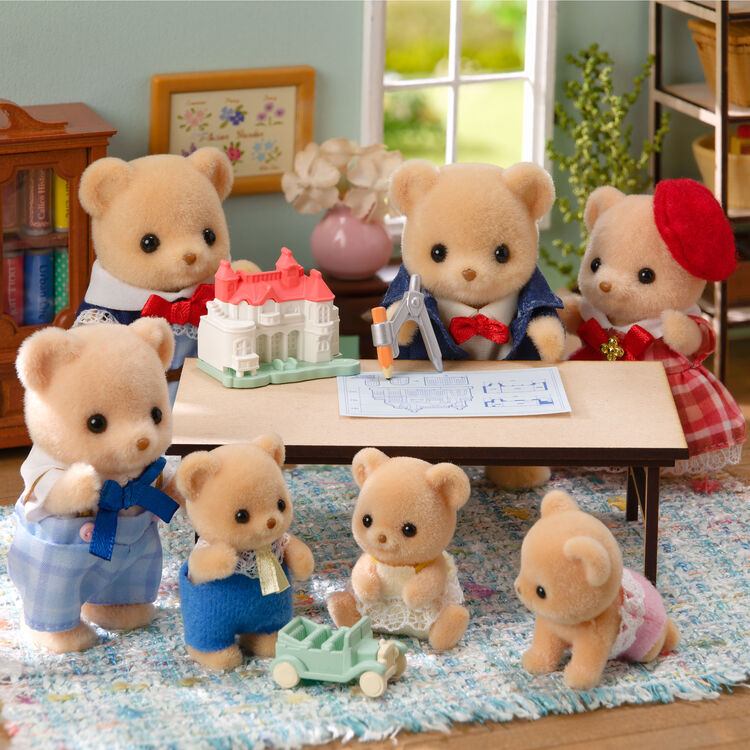 Sylvanian Families Biscuit Bear Family / ซิลวาเนียน แฟมิลี่ ครอบครัวหมีบิสกิต