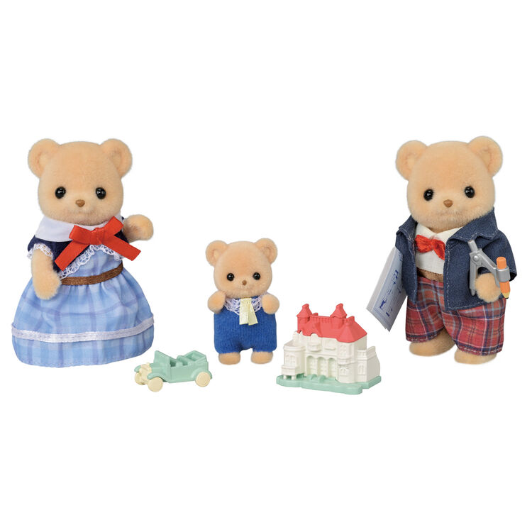 Sylvanian Families Biscuit Bear Family / ซิลวาเนียน แฟมิลี่ ครอบครัวหมีบิสกิต
