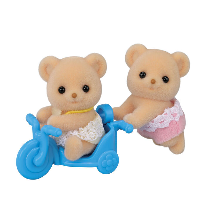 Sylvanian Families Biscuit Bear Twins / ซิลวาเนียน แฟมิลี่ ฝาแฝดหมีบิสกิต