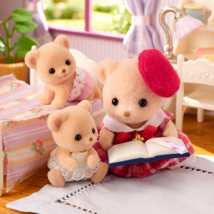 Sylvanian Families Biscuit Bear Twins / ซิลวาเนียน แฟมิลี่ ฝาแฝดหมีบิสกิต