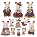 Sylvanian Families Chocolate Rabbit Family Anniversary Set / ซิลวาเนียน ชุดครอบครัวชอคโกแลตแรบบิท ฉลองครบรอบ 40 ปี