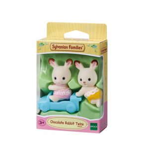 Sylvanian Families Chocolate Rabbit Twins / ซิลวาเนียน แฟมิลี่ ฝาแฝดชอคโกแลตแรบบิท